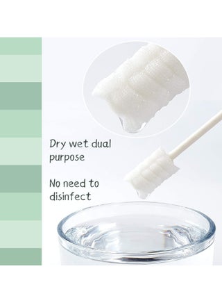 42 قطعة فرشاة أسنان للأطفال ، منظف لسان حديثي الولادة أو للأطفال ، شاش تنظيف لثة الطفل للاستعمال مرة واحدة ، عناية بتنظيف الفم ، مناسبة للأطفال من سن 0 إلى 36 شهرًا - view 5