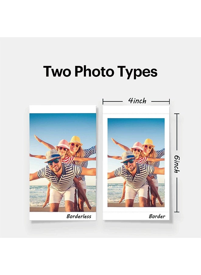 Kodak - KODAK Dock Plus 4Pass Instant Photo Printer (4x6 inches) + 90 Sheets Gift Bundle - Image 1