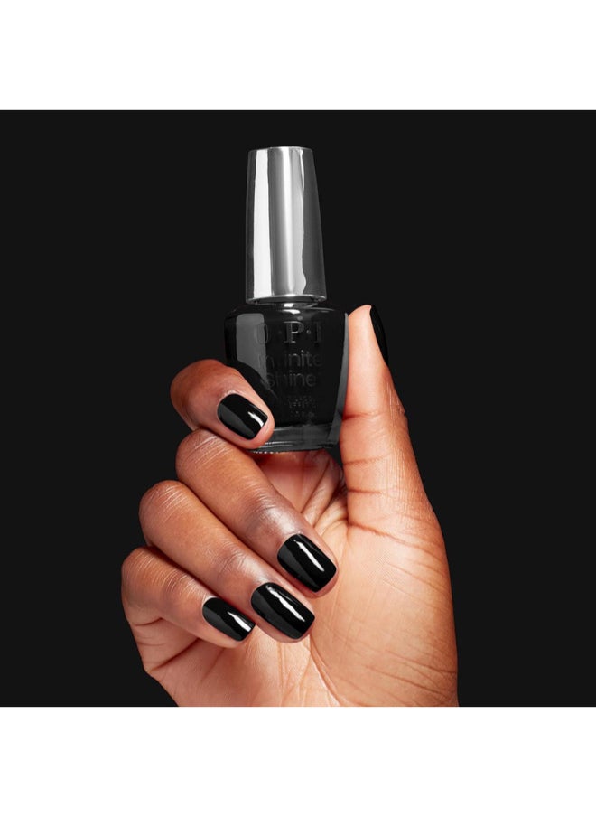 OPI Infinite Shine - Lady In Black, Black, 15Ml  - Image 5