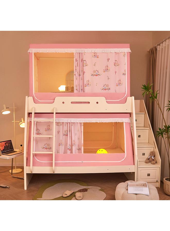 Bluejw Class A Printed Shading Bed Curtain For Mother And Child Bed Mosquito Net For Home Children And Baby Anti-fall Anti-mosquito Up And Down Student Dormitory - Image 1