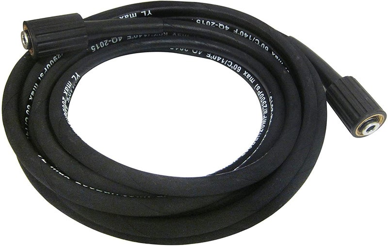 MLD MLD WPH1983 High Pressure Washer Hose Cord Pipe Flexible Long Compatible Pressure Washer Machine Cleaning for car Washing Accessories with Quick Connector Size10 Meter Color Black  - Image 1