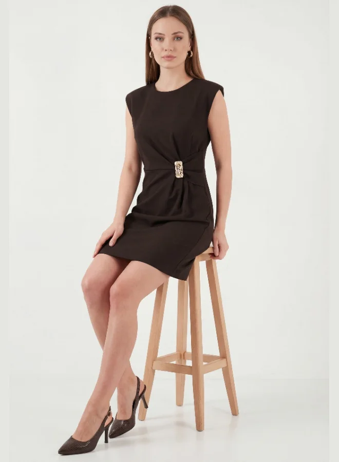 Lela  Lela Crew Neck Sleeveless Mini Dress Women's Dress 6525719 for Women | Best Price UAE
