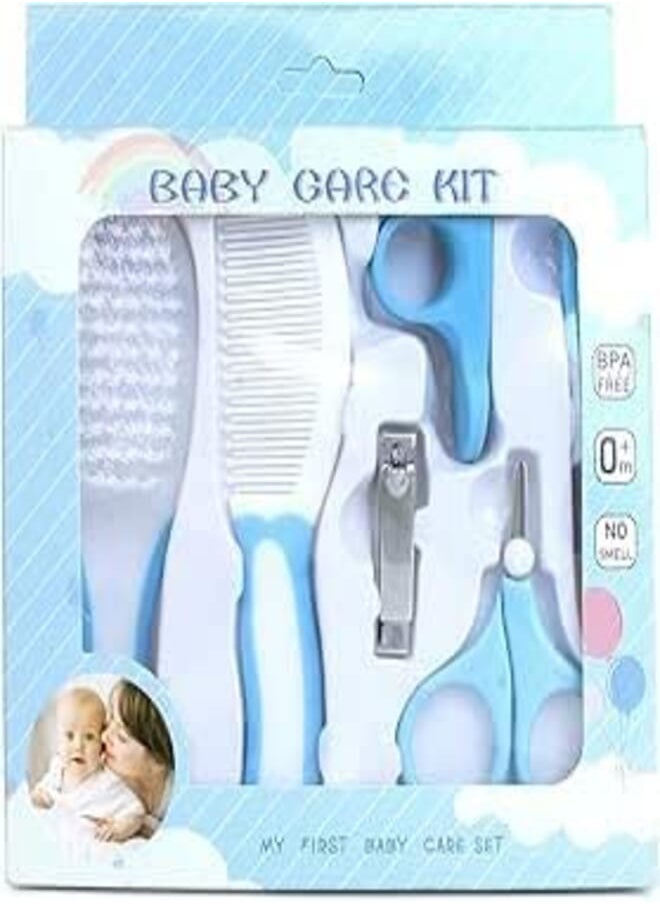 Generic Nail Clippers Set Mother and Baby Essentials, Baby Hair Brush Comb Baby Care Nail Clipper 