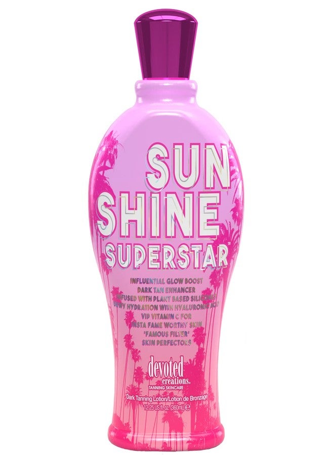 Devoted Creations Sunshine Superstar Dark Tan Enhancer (360ml) - Image 1