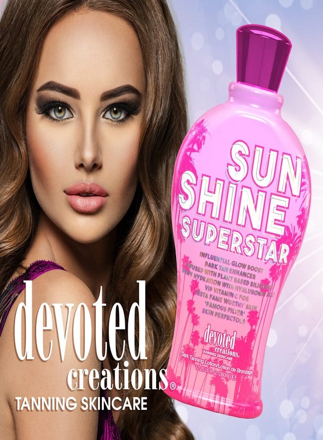 Devoted Creations Sunshine Superstar Dark Tan Enhancer (360ml) - Image 3