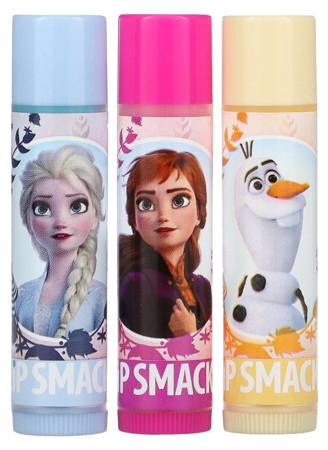 Lip Smacker Disney Frozen II Lip Balm Trio Pack 3 Pack 0.14 oz (4 g) Each 