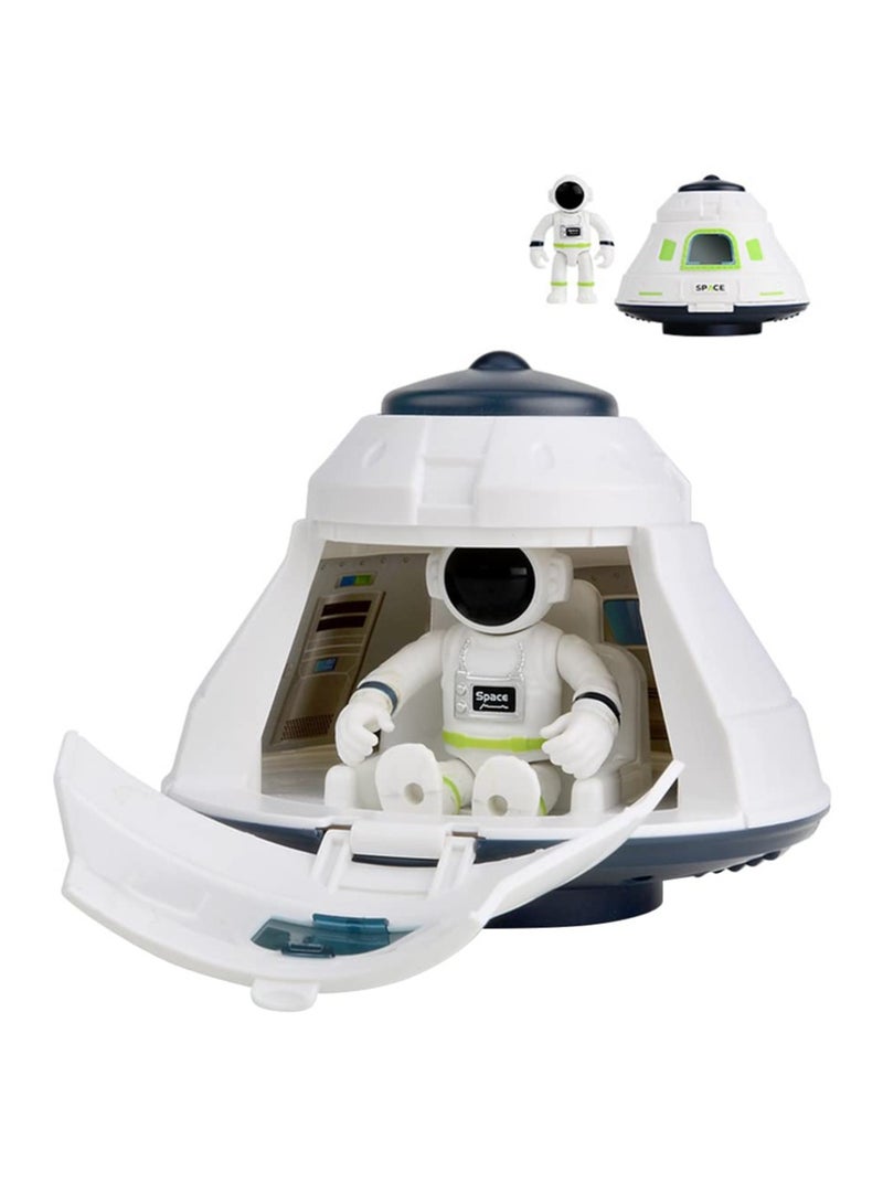 Astronaut Space Ship Shuttle Rocket Pretend Play Set City Space Mars Exploration Space Shuttle Toy Kit - Image 1