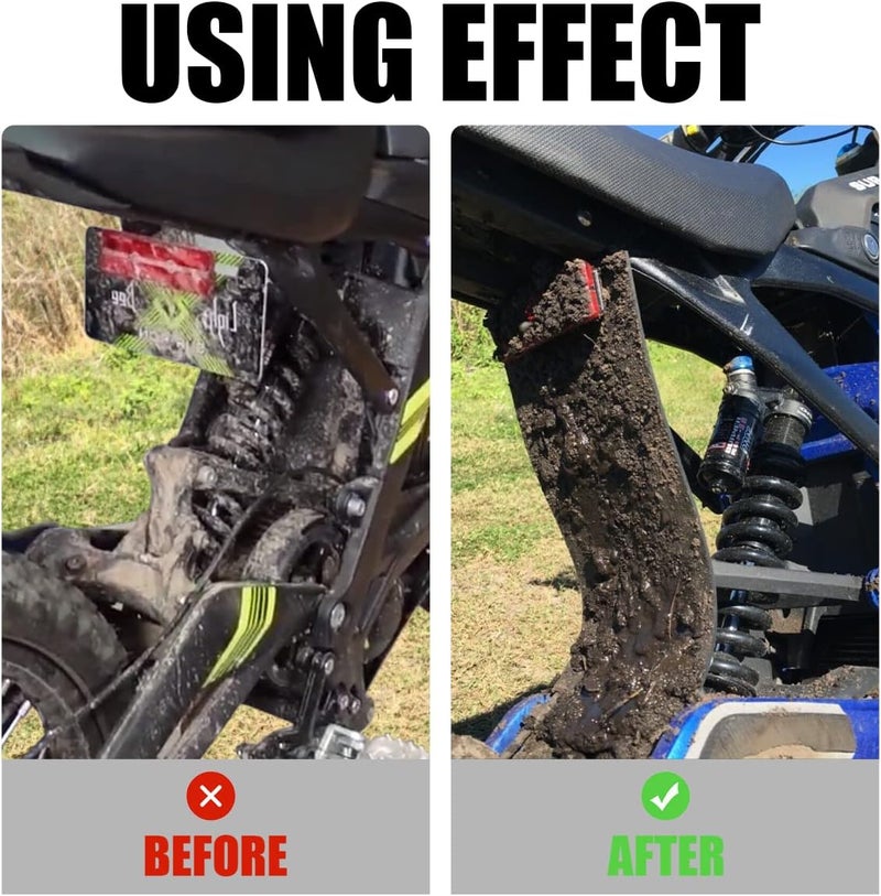 URLWALL Rear Shock Absorption Mud Guard for Dirt Bikes - Image 4