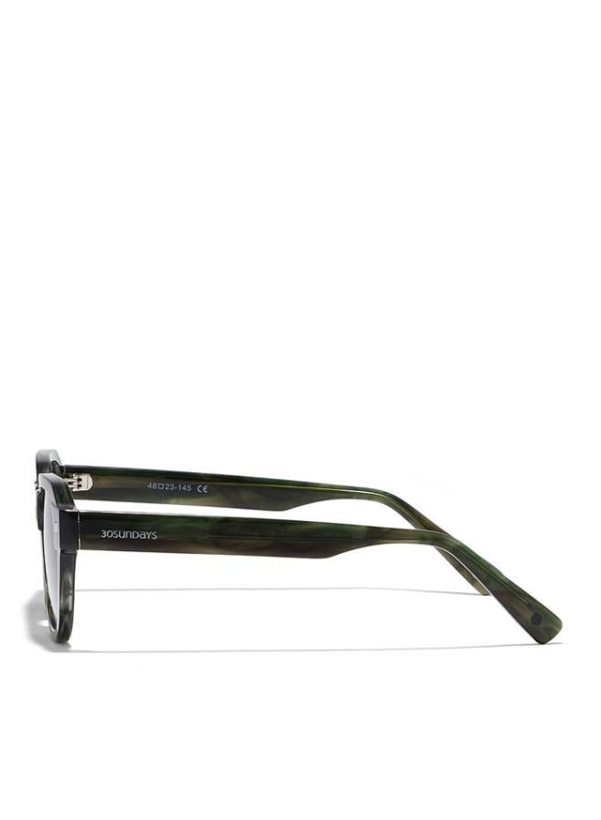 30Sundays HAMPTON Men's Sunglasses, Green/Blue - Image 3
