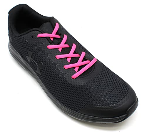 BCB Wear Oval Athletic Shoelaces 1/4" Thick Solid Colors for All Shoes Several Lengths (Hot Pink-36) - Image 3