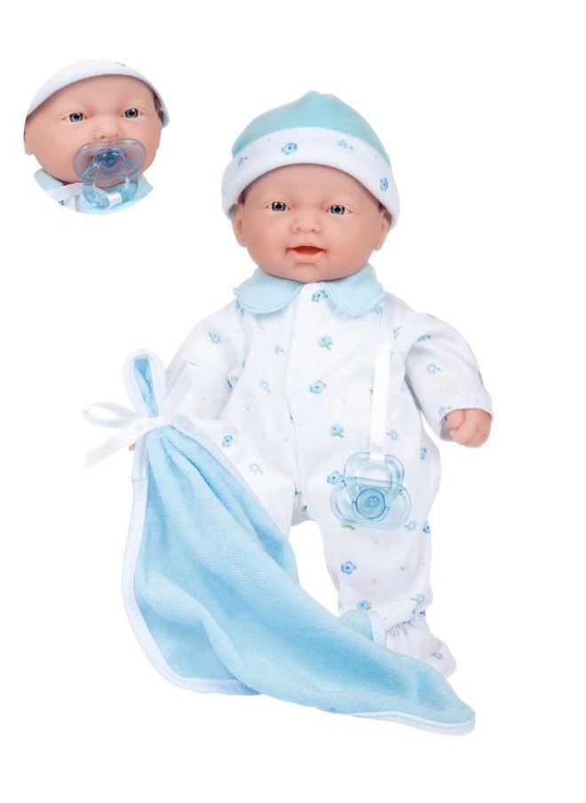 JC TOYS JC Toys La Baby Baby Doll 11 inches - Blue  - Image 1
