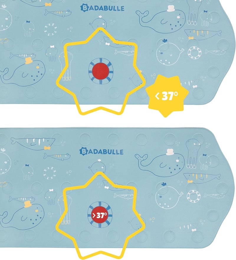 Badabulle XXL non-slip bath mat with temperature indicator - Image 3