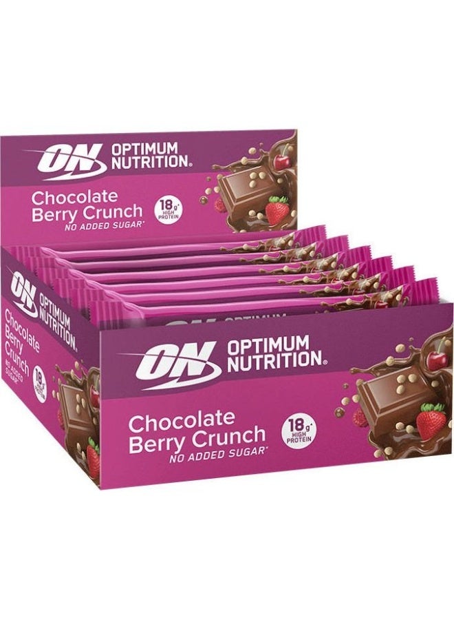 ON Crunch Bar 12x55g Chocolate Berry crunch  660g - Image 1