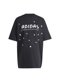 Adidas Adidas U Ksa Tee Black Training T-Shirts For Unisex Xs  - Image 2