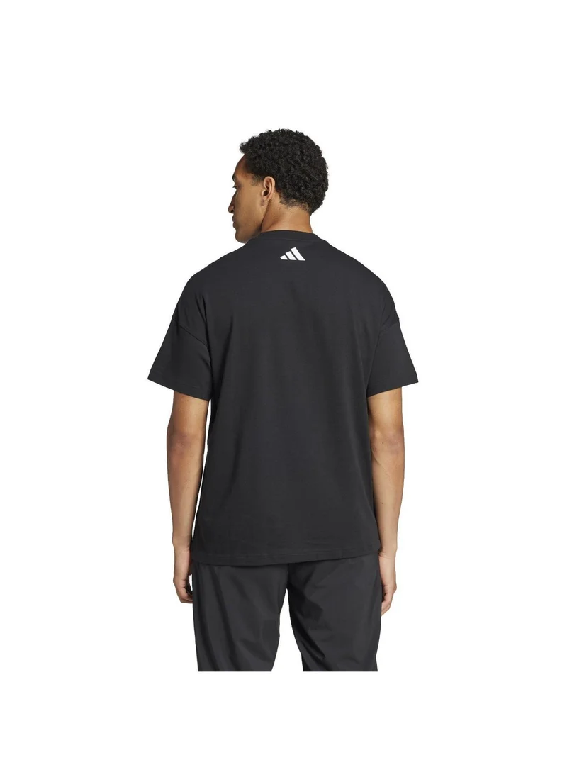 Adidas U Ksa Tee Black Training T-Shirts For Unisex Xs