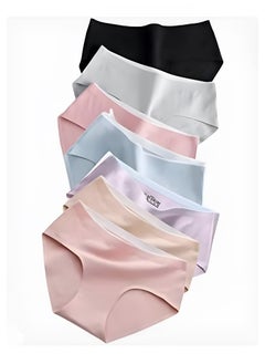 Generic 7 Pieces Women Cotton Hipster Brief  - Image 1