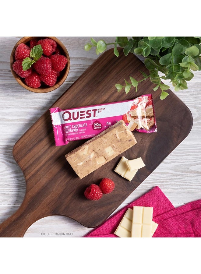 Quest Nutrition Protein Bar White Chocolate Raspberry Pack Of 12 - Image 5