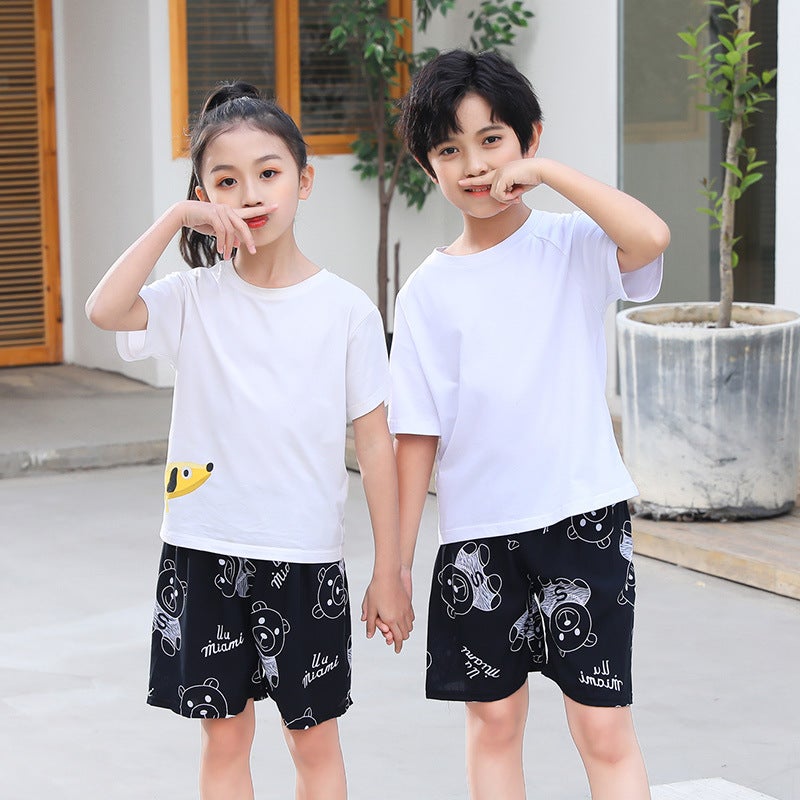 Boys' Shorts Children'S Beach Pants Summer Thin Size Children'S Clothing Fifth Pants Girls' Shorts Home Pajama Pants Fashion - Image 5