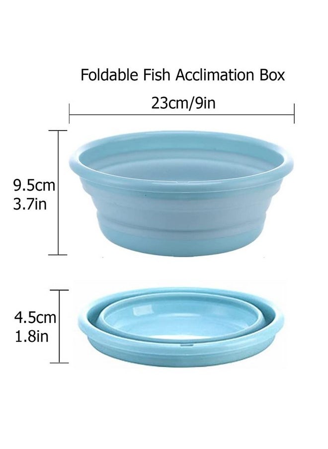 Generic - Fish Acclimation Kit with Foldable Fish Acclimation Box, Shrimp Acclimation for Saltwater and Freshwater Aquarium Acclimator, Fish Tank Drip Acclimation, Fish Drip Acclimation Betta Fish Breeding Box - Image 1