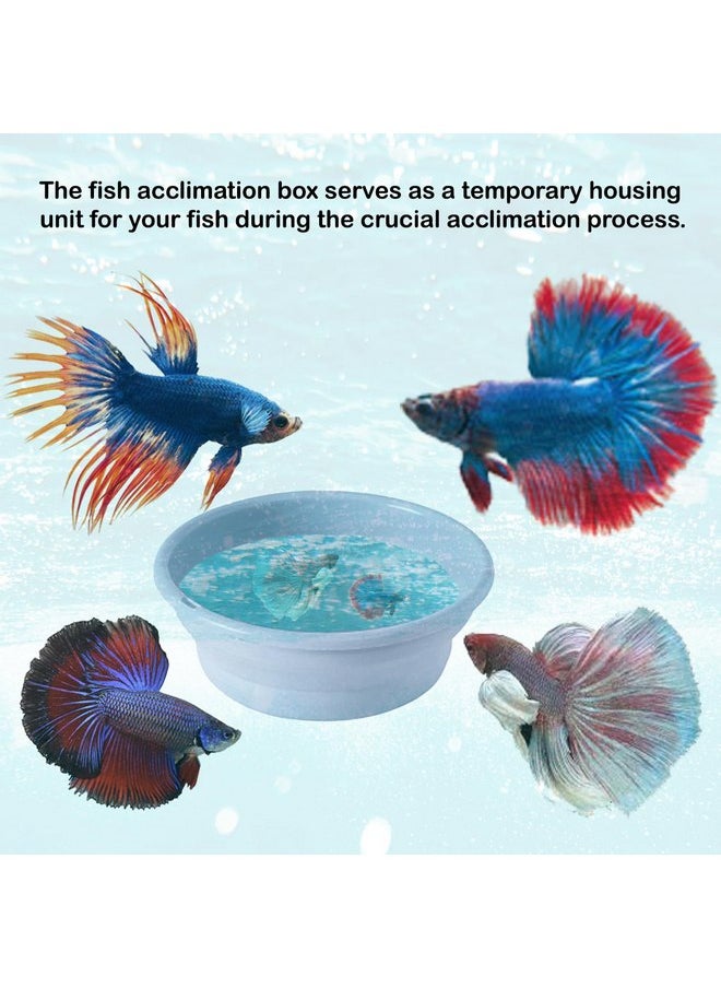 Generic - Fish Acclimation Kit with Foldable Fish Acclimation Box, Shrimp Acclimation for Saltwater and Freshwater Aquarium Acclimator, Fish Tank Drip Acclimation, Fish Drip Acclimation Betta Fish Breeding Box - Image 1