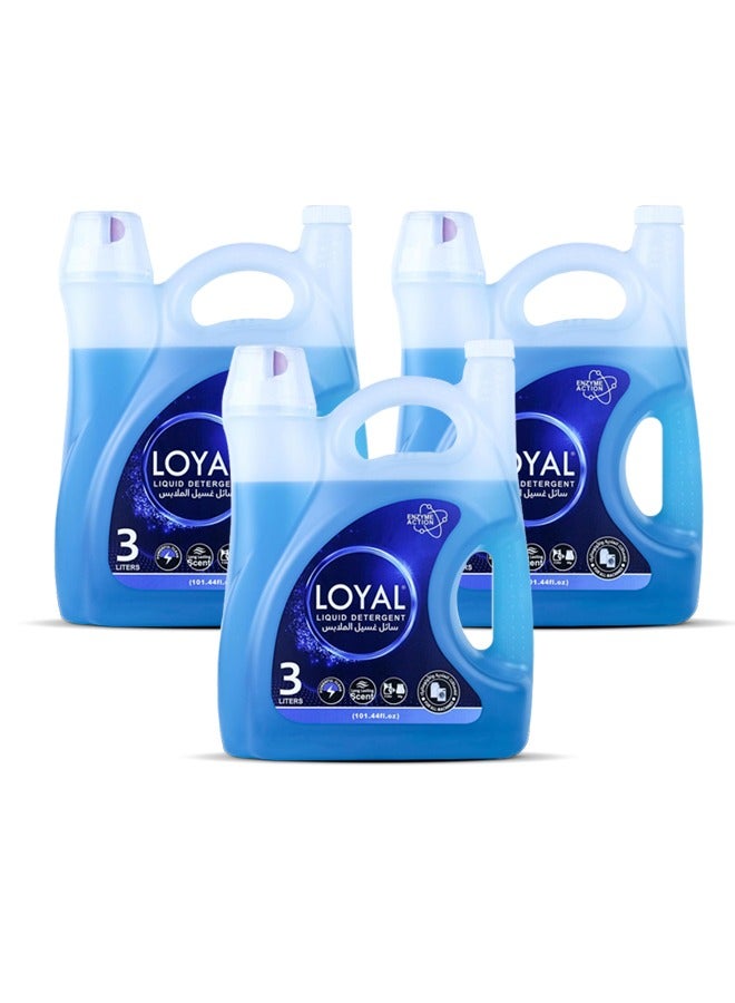 loyal Laundry Detergent Liquid 3x3L  - Image 2