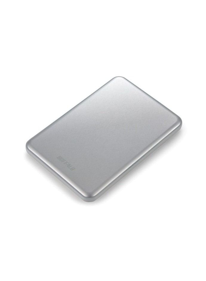 Buffalo HD-PUS1.0U3S Mini Station Slim Silver External Portable Hard Drive 1TB - Image 2