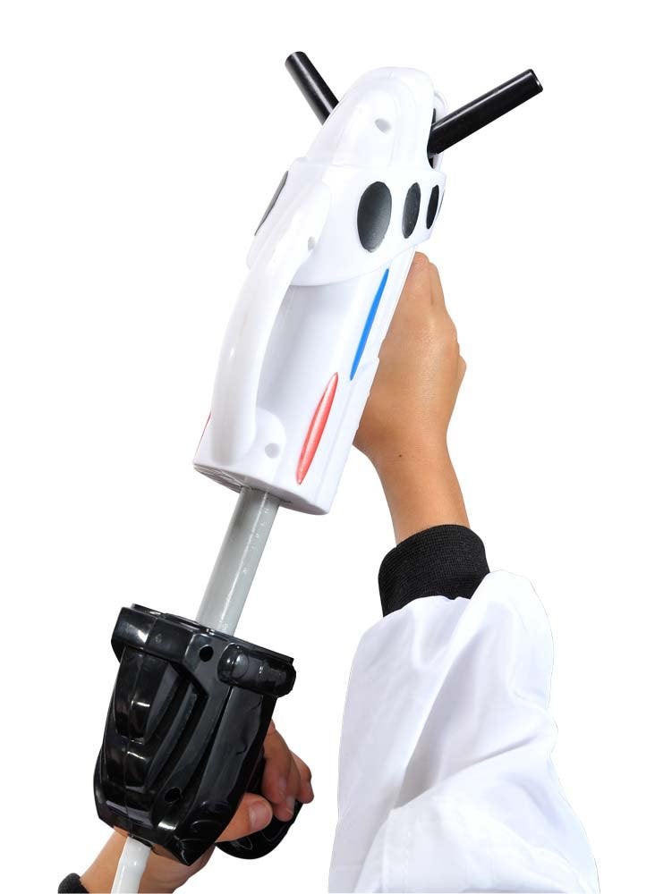 Aeromax Astronaut Space Pack Super Water Blaster with fully adjustable straps for comfort and control., White/Black With Red and Blue Accents - Image 3