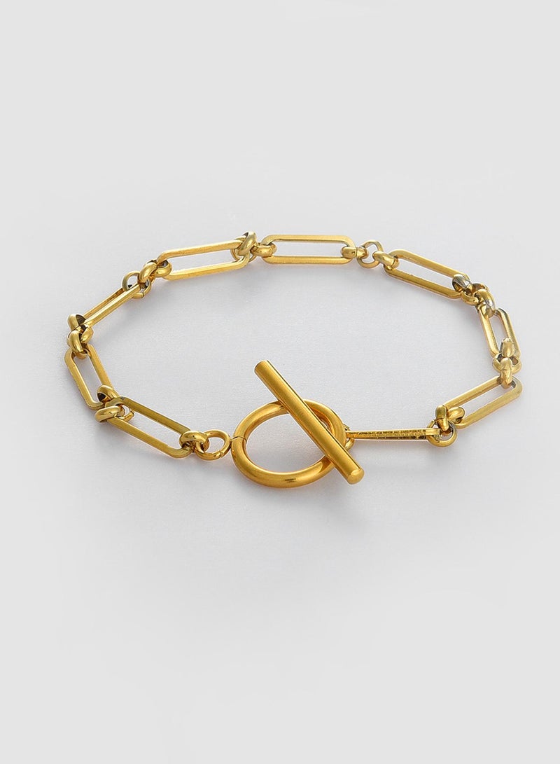 SOHI Contemporary Link Artificial Bracelet Jewellery - Image 1
