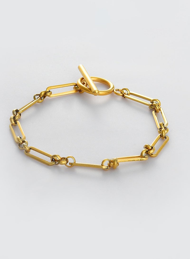SOHI Contemporary Link Artificial Bracelet Jewellery - Image 4