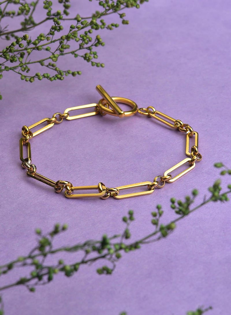 SOHI Contemporary Link Artificial Bracelet Jewellery - Image 2