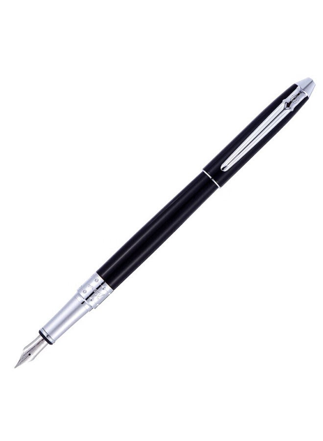 Pimio Fountain Pen Signature Pen For Students And Adults, Calligraphy Ink Pen, Business Office Graduation Gift, 605 Glossy Black - Image 4