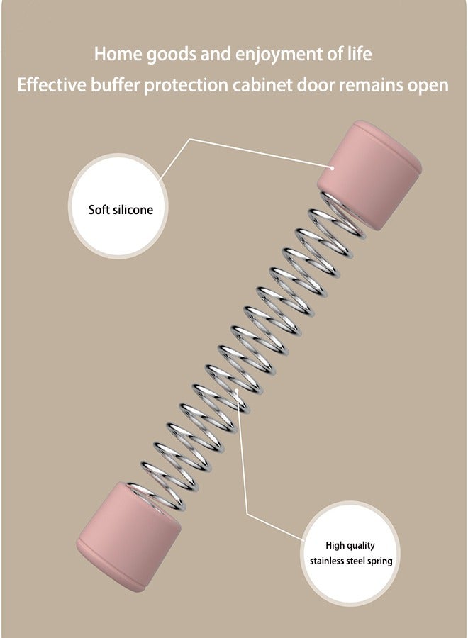 2-piece green magnetic suction washing machine door holder - drum type ventilation anti-collision door stopper | universal dryer/dishwasher door plug | magnetic limiter to keep the door open for ventilation (washing machine accessory) - Image 2