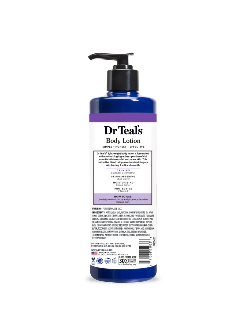 Dr Teal's Dr Teal's Body Lotion Lavender 532 Ml