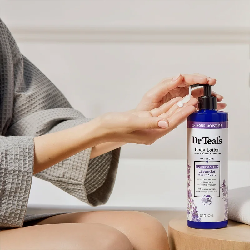 دكتور تيل Dr Teal's Body Lotion Lavender 532 Ml 532ملليلتر