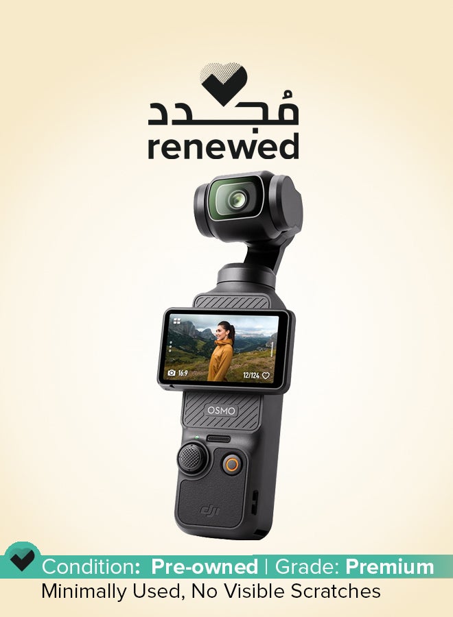 dji Renewed - Osmo Pocket 3 Vlogging Camera - Image 1