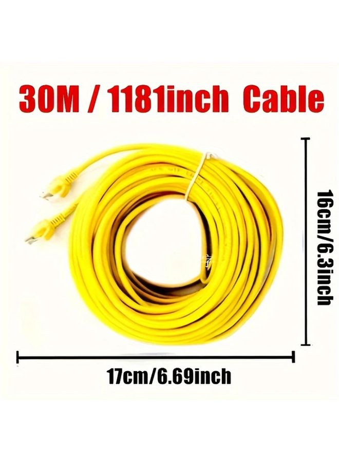 High Speed Durable UTP Cat 5e Outdoor Ethernet Cable 95ft for CCTV and IP Cameras - Image 1