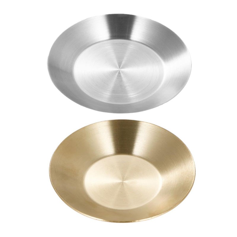 2pcs 12cm 304 Stainless Steel Sauce Dishes Multi Use Serving Dipping Bowls - Image 2