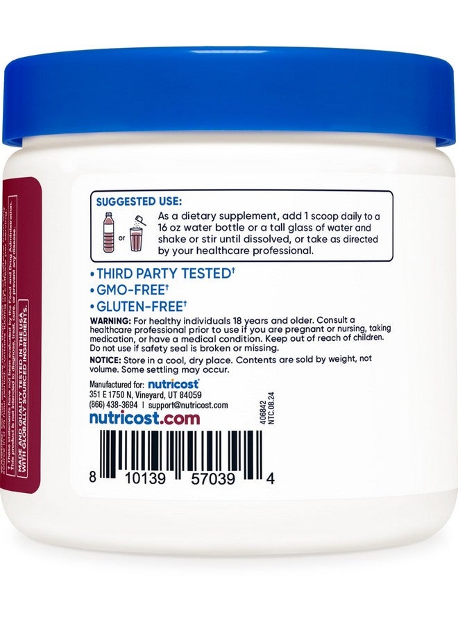 مسحوق مشروب الطاقة Nutricost (عنب) (60 وجبة) - مكمل ما قبل التمرين بنكهات طبيعية - خالٍ من الكائنات المعدلة وراثيًا وخالي من الجلوتين - Image 4