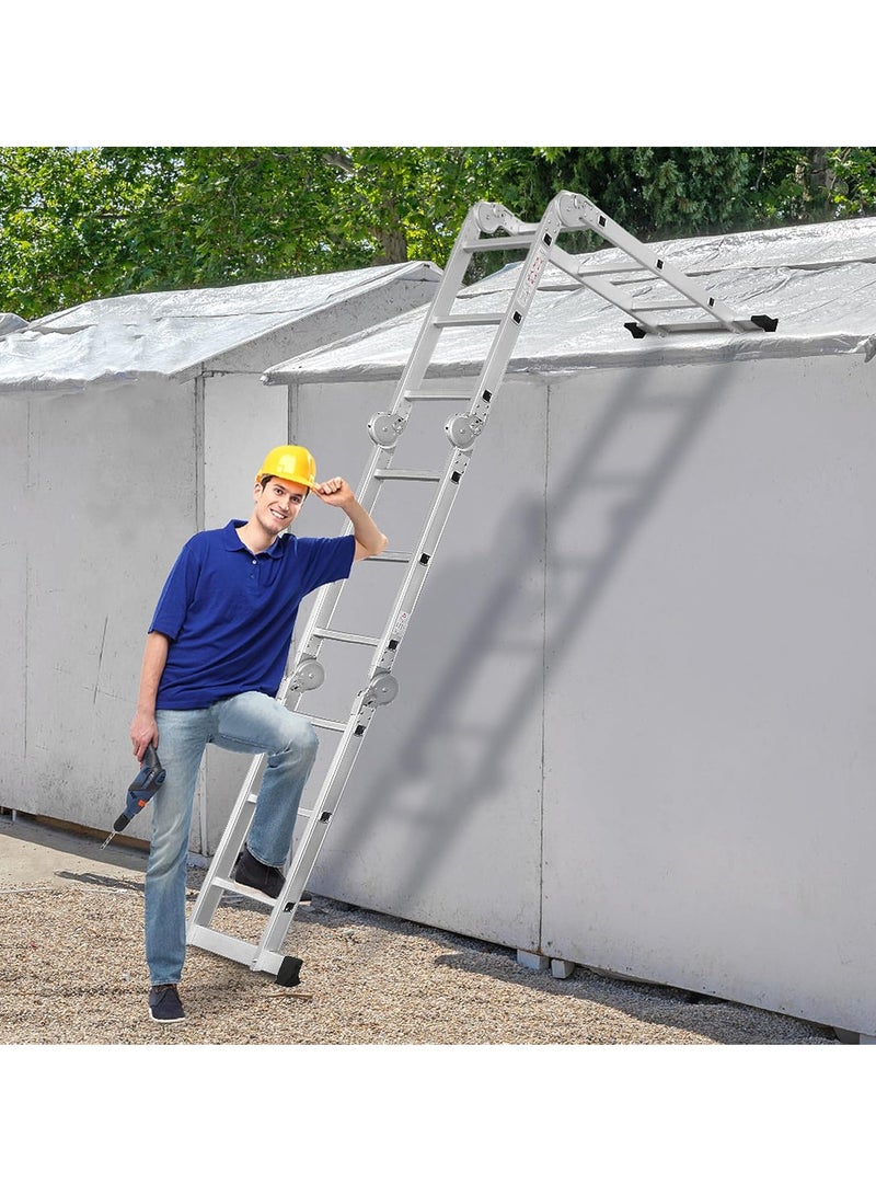 سلم متعدد الأغراض 12 درجة 3.6 متر - Image 4