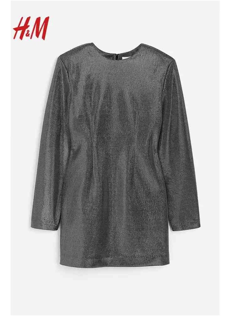 H and M - HM Women's New Loose Lightweight Comfortable And Fashionable Dress - Image 1