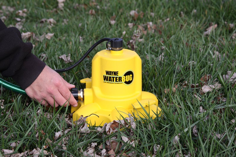 WAYNE WaterBUG 1/6 HP 1350 GPH Submersible Multi-Flo Technology-Water Removal and Transfer Pump, No Size, Yellow - Image 4