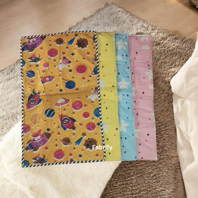 Fabrify Baby Bed Protecting Mat, Cotton and Plastic, (Multicolour) - Image 5