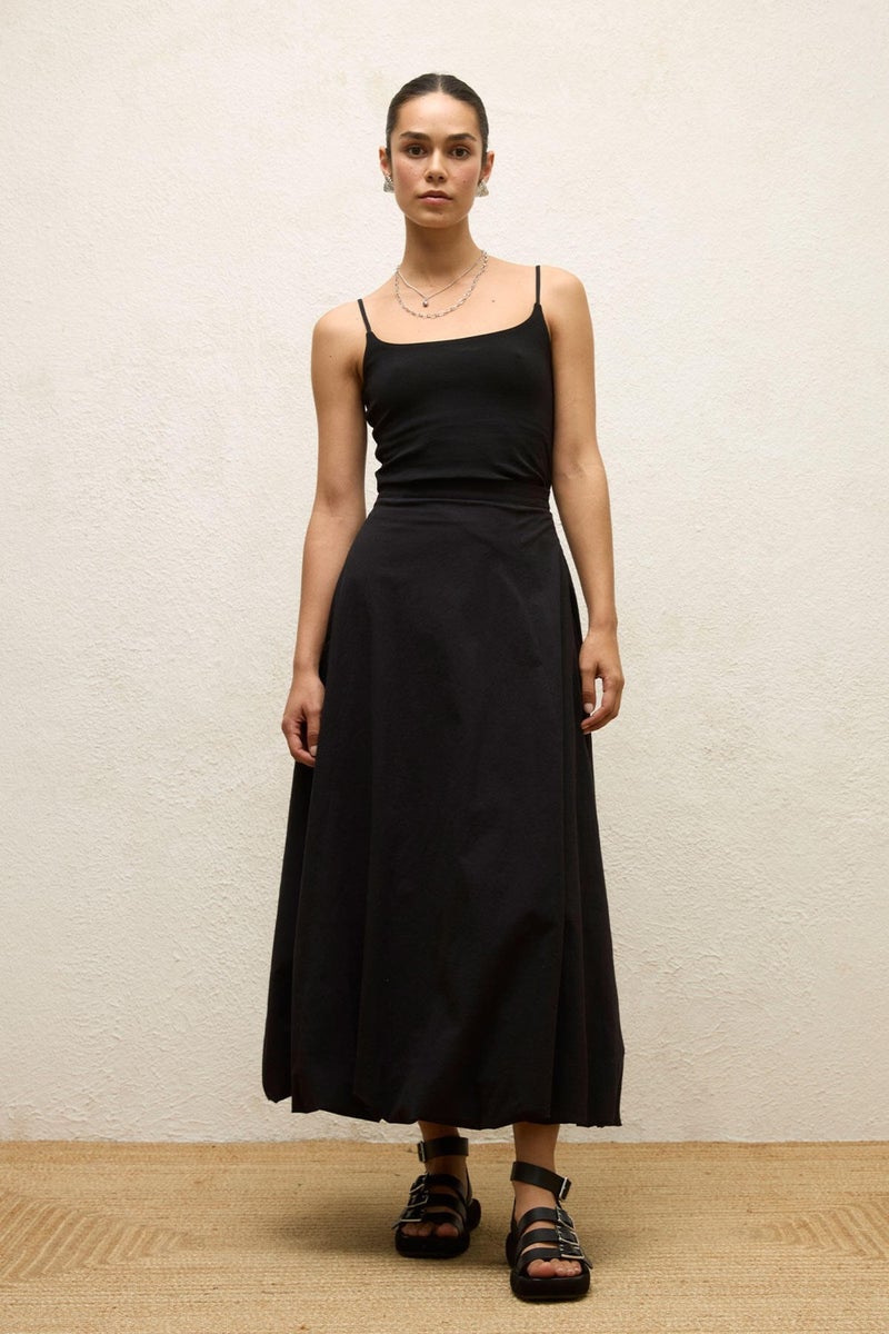 Manuka Balloon Skirt Black  - Image 1
