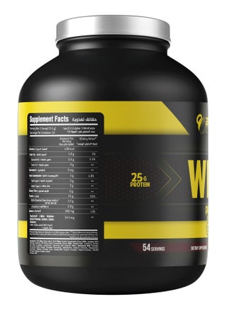 100% Whey Protein Powder Milk Chocolate Flavor 4 LB | 25g Protein & 7g BCAAs Per Serving | Whey Protein Isolate & Concentrate Blend | 5.3g Glutamine | Digestive Enzymes | Low Sugar | Fitness & Sports Nutrition Supplement - view 2