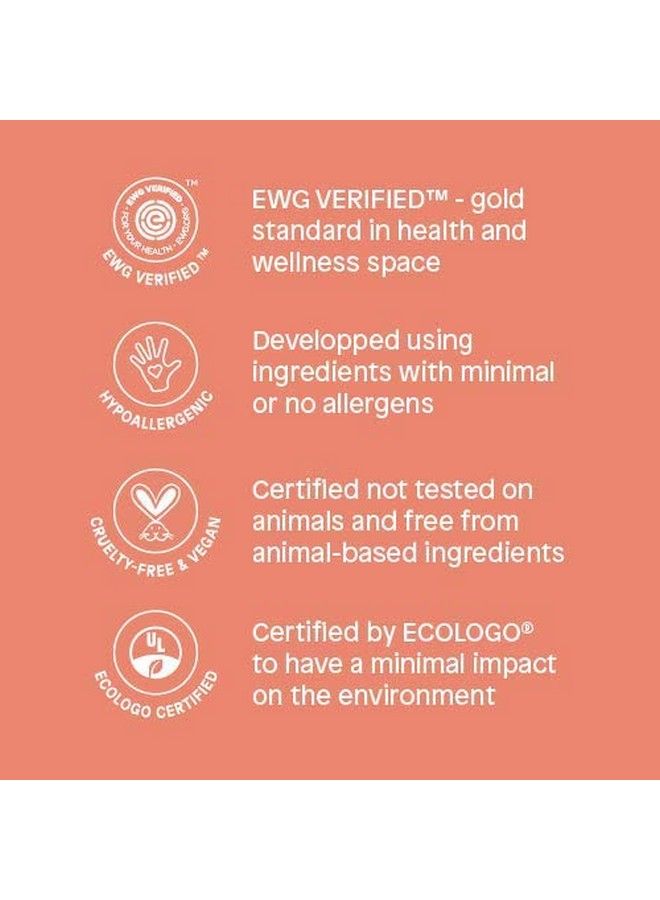 Attitude شامبو شعر وغسول جسم 2 في 1 معتمد من Ewg مكونات نباتية ومعادن خالية من القسوة ومنتجات العناية الشخصية للأطفال بنكهة التفاح الحلو 16 أونصة سائلة - Image 3