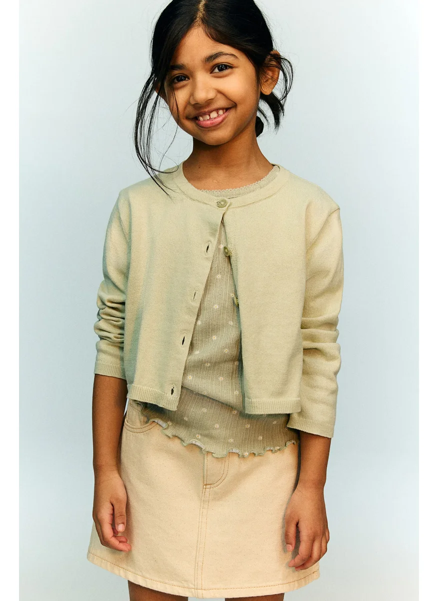 اتش اند ام Cotton Cardigan