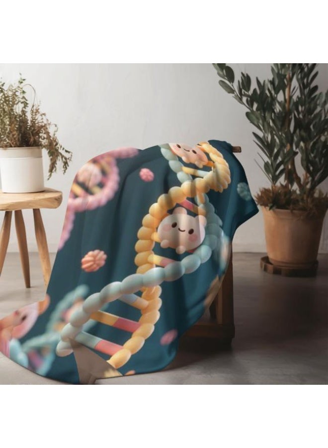 عام بطانية رقيقة من الفانيلا (دافئة ومريحة، ومناسبة للنوم واستخدام الألعاب وإزالة الغبار ومقاومة للرمل) 150 سم * 200 سم - 285 - Image 5