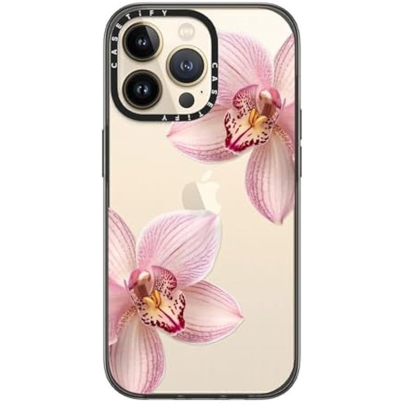 Casetify iPhone 13 Pro Compact Case 【2x Military Grade Drop Test/4ft Drop Protection】 - Orchidia - Black - Image 5