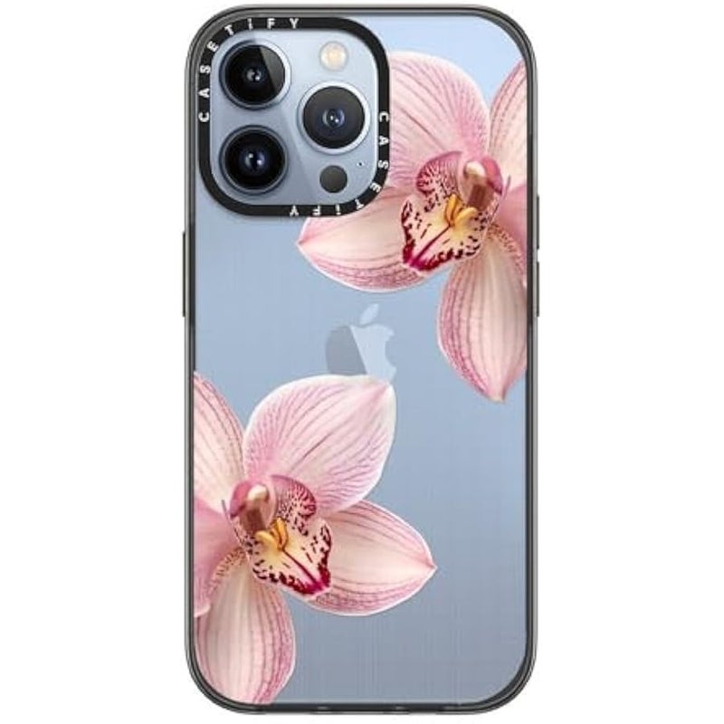 Casetify iPhone 13 Pro Compact Case 【2x Military Grade Drop Test/4ft Drop Protection】 - Orchidia - Black - Image 2