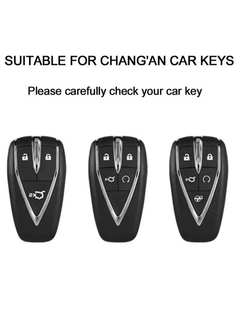 Generic Transparent TPU Car Key Clear Case Cover Shell, for Changan UNIT UNIK CS35PLUS CS55 PLUS CS75 PLUS Oshan X7 X5 Car Key Cover - Image 3